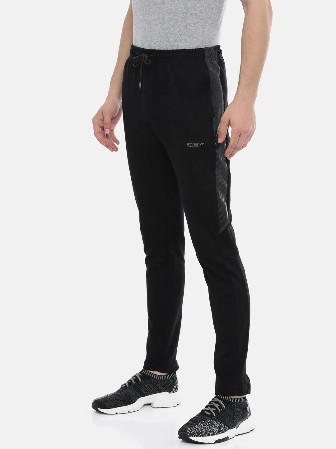 Men's Printed Tapered Fit Track Pants