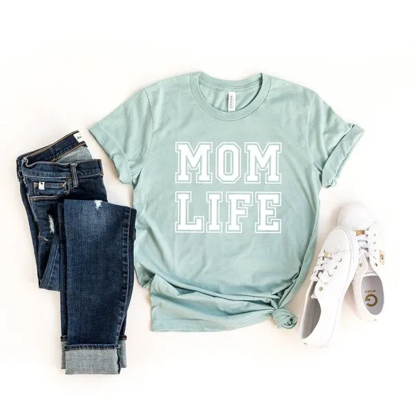 Mom Life Short Sleeve Graphic Tee