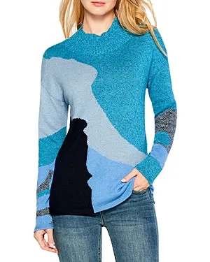 Nic Zoe by the Fire Mockneck Sweater