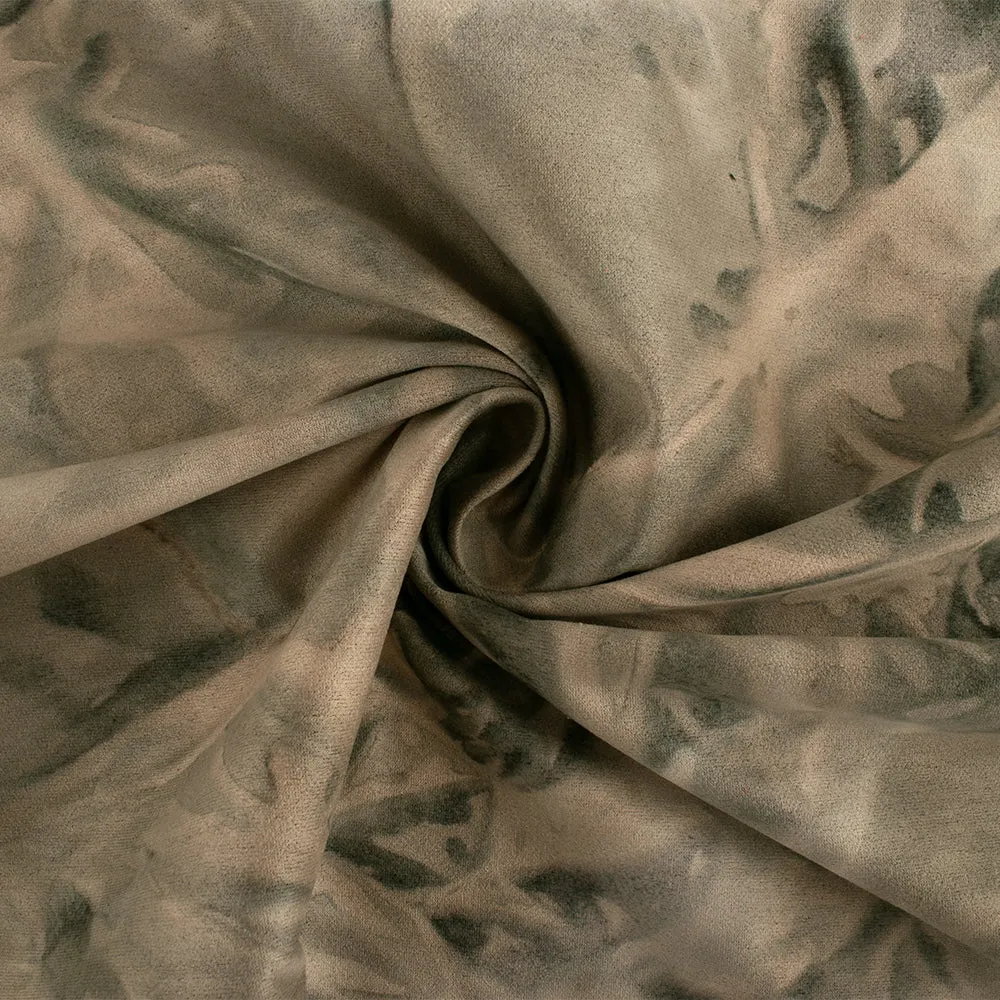 Novelty Fancy Suede - Tie dye - Beige