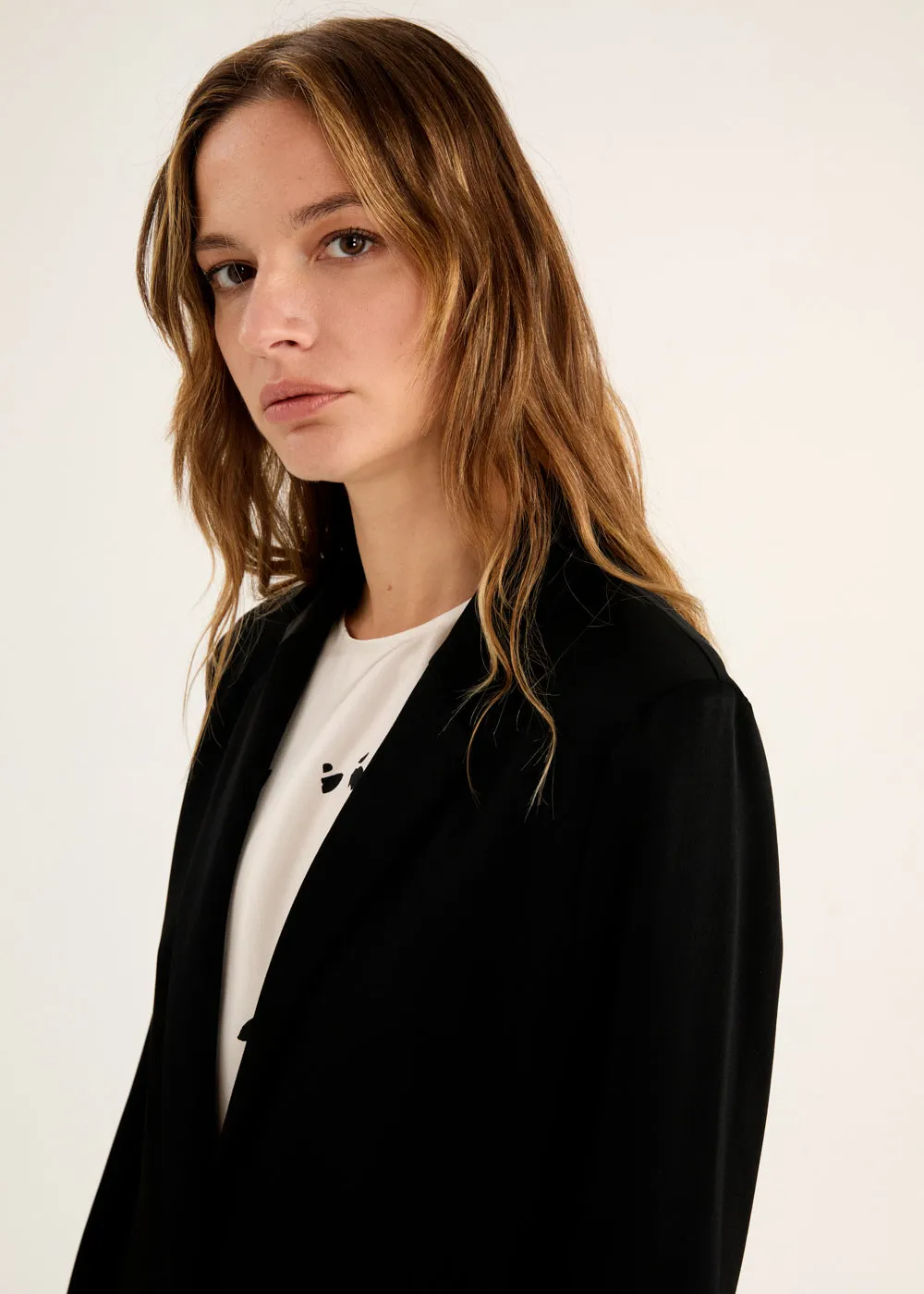 Oversize One-Button Loose Jacket