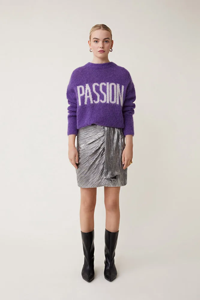 Passion mohair knitted sweater