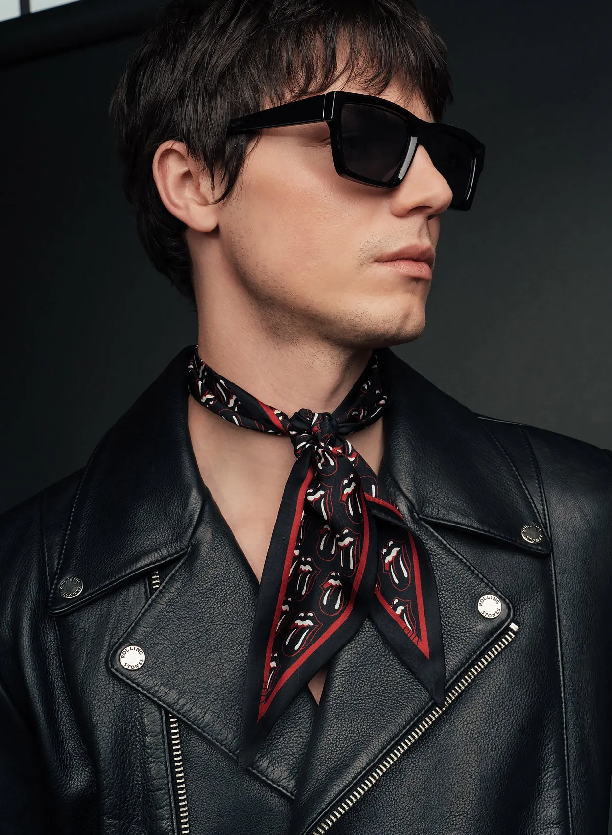 Phix X Rolling Stones Silk Neck Scarf