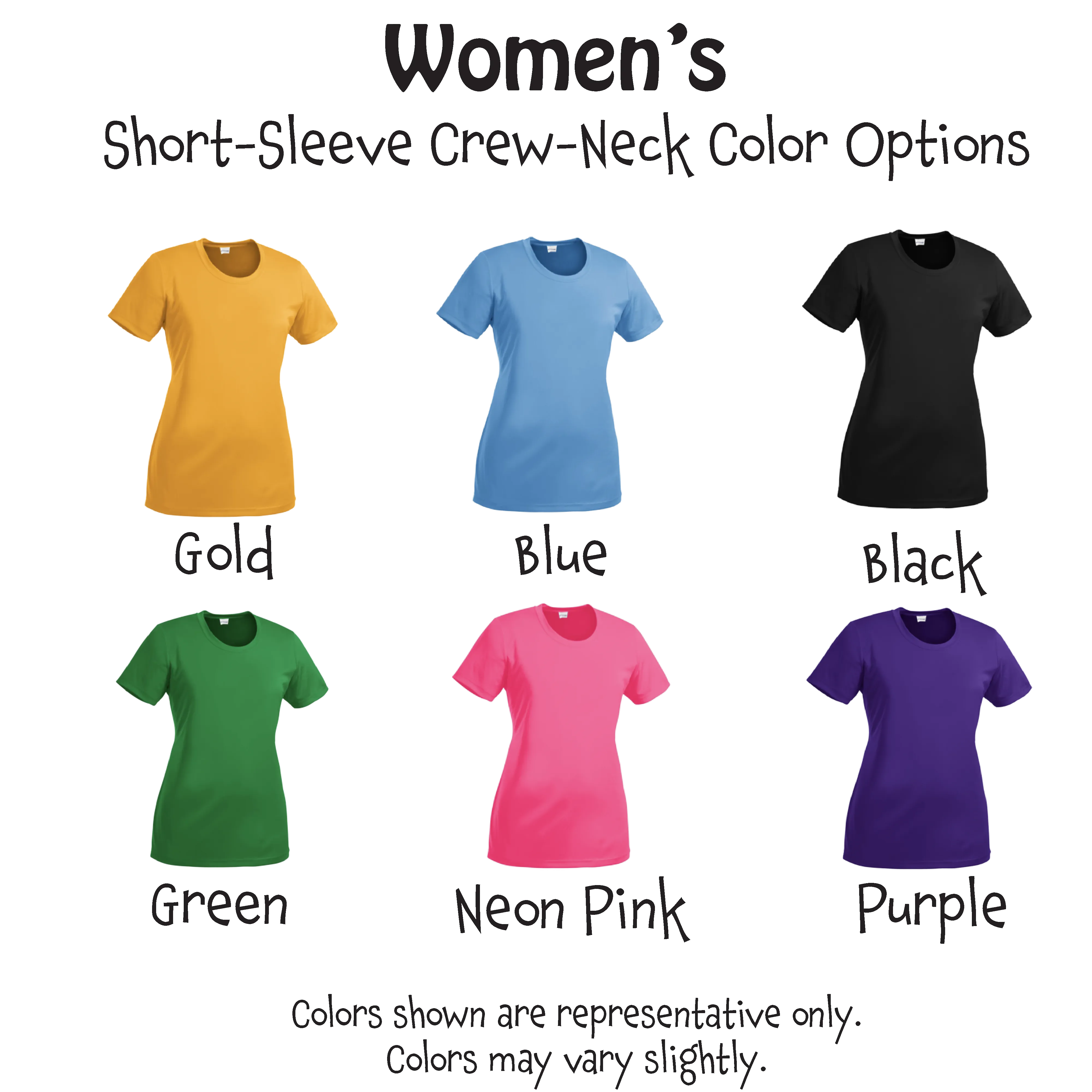 Pickleball Is LIfe | Women’s Short Sleeve Crewneck Pickleball Shirts | 100% Polyester