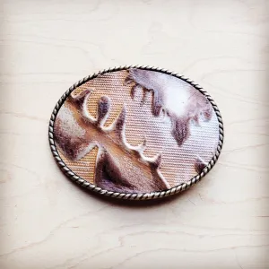 Rope Edge Sienna Laredo Leather Belt Buckle 901tt