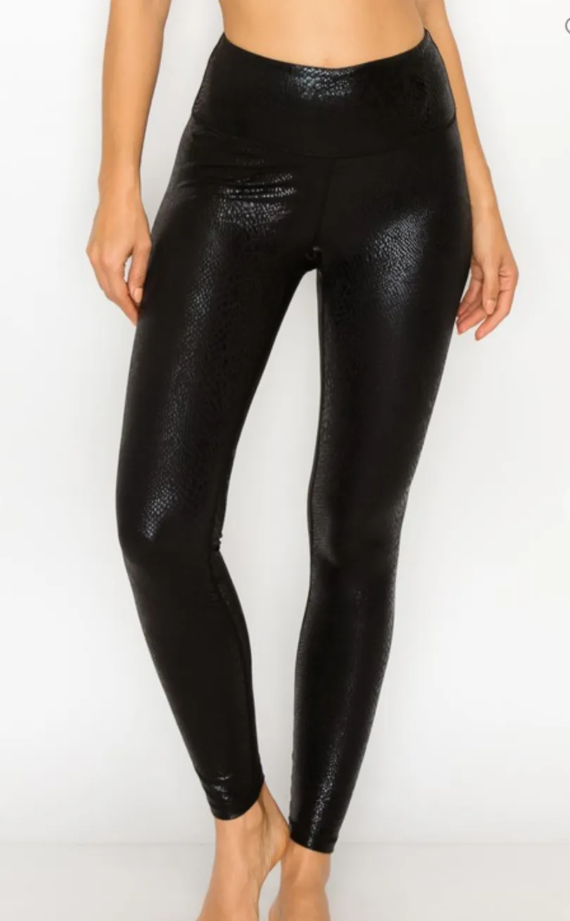 Snake Pattern Leggings