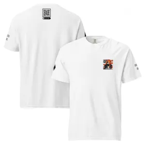 SOULRED music scan me, Unisex garment-dyed heavyweight t-shirt