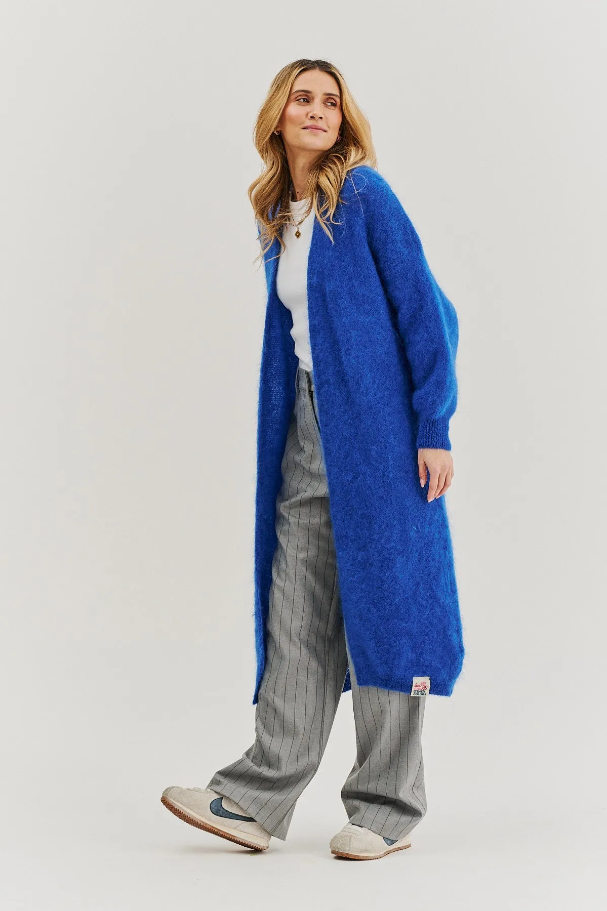 Sweet Mirage long mohair cardigan