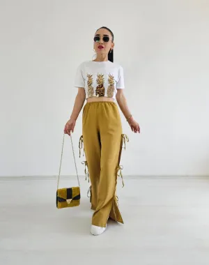 Tied Leg Trousers