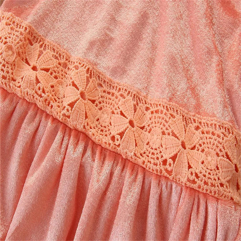 Toddler Girls Long Sleeve Solid Top & Pants & Headband Girl Wholesale