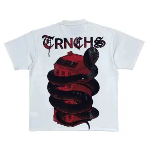 TRNCHS "KNOW YOUR ENEMIES" WHITE TEE