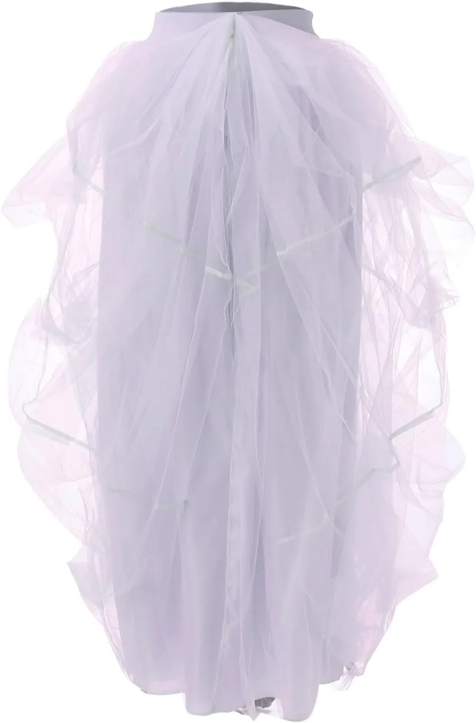 Womens Carnival Party Tutu Skirts Fashion Sexy Elastic Mesh Shampan Skirt Casual Business High Waist Knee Length Skirt