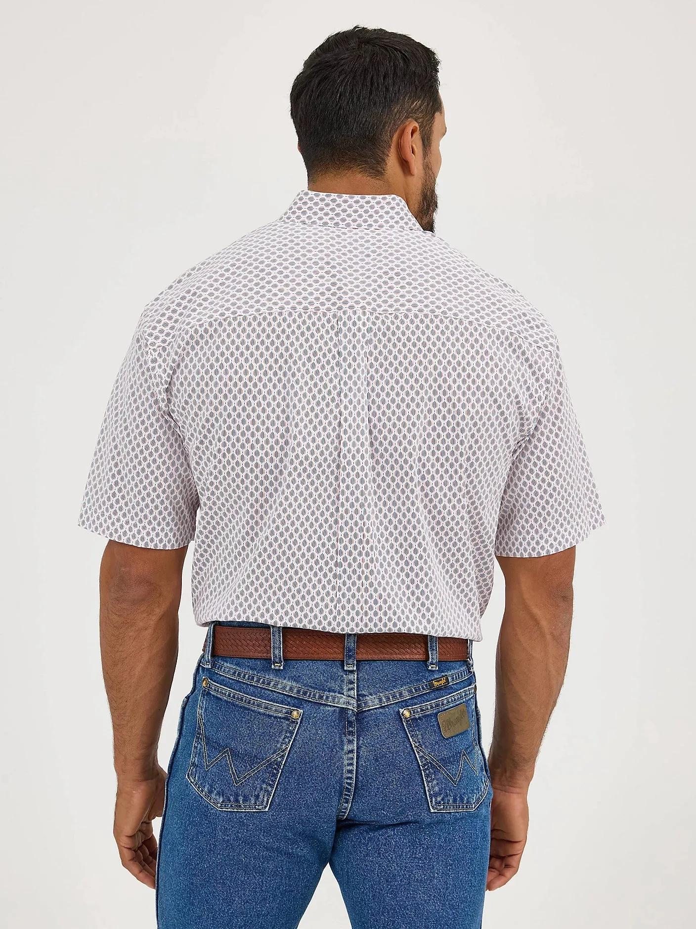 Wrangler George Strait Print Button Down