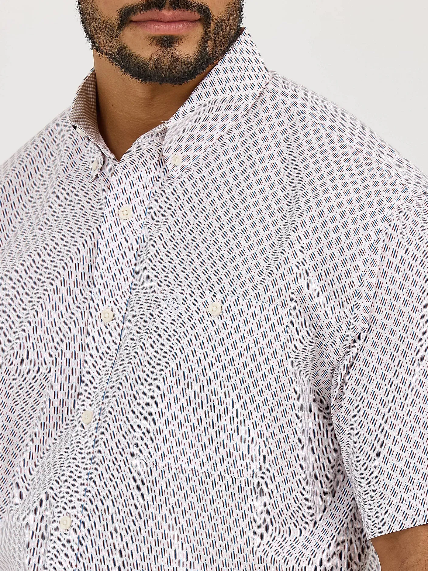 Wrangler George Strait Print Button Down
